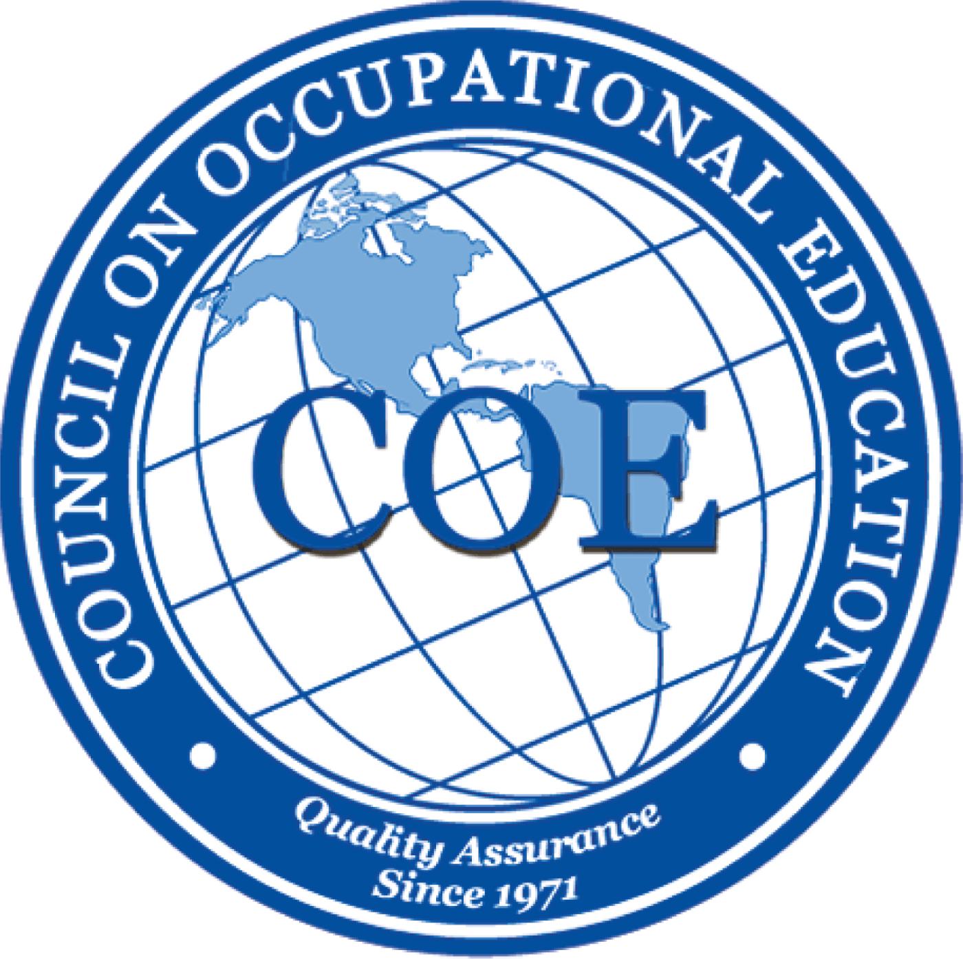 seal of the Commission of the Council on Occupational Education